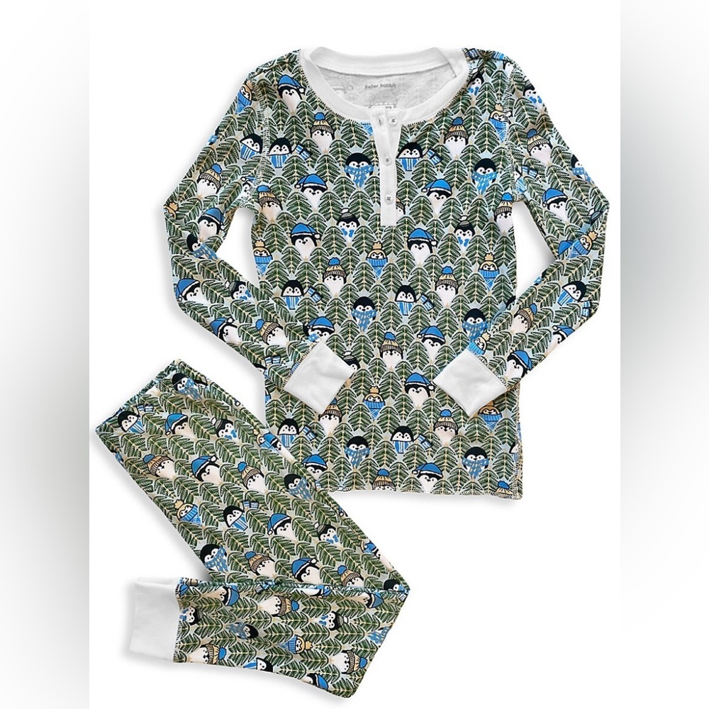 Green and Blue Patterned Long Sleeve Shirt